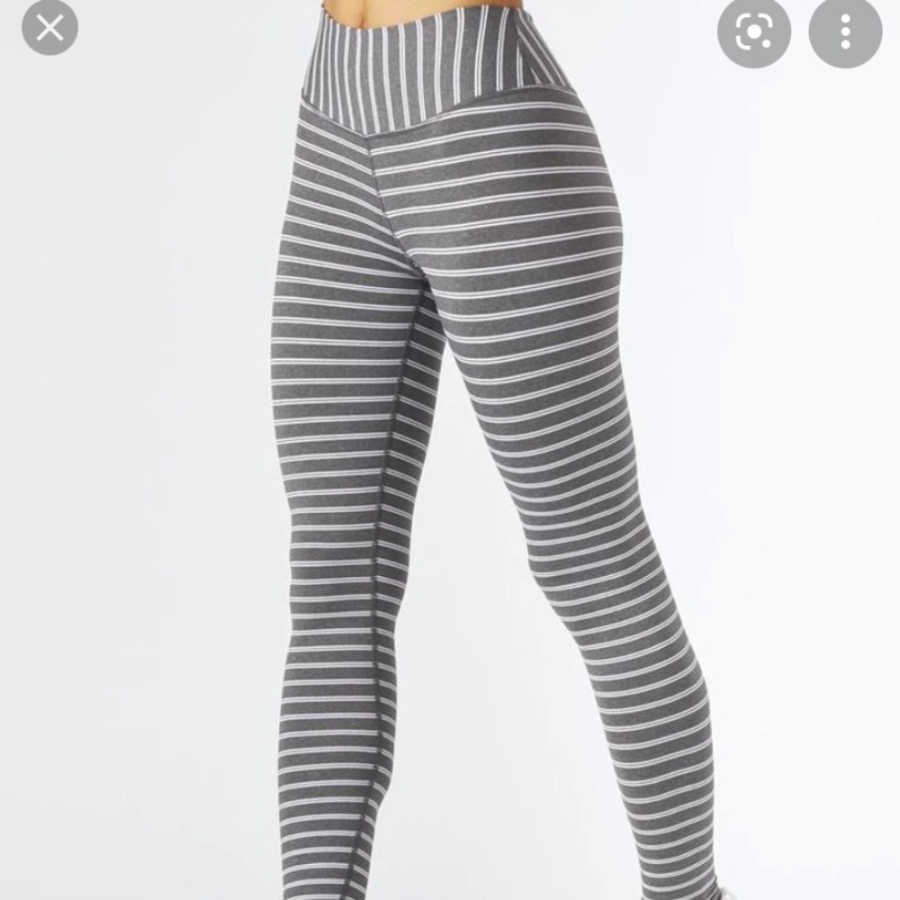 Glyder high power multi stripe leggings New!